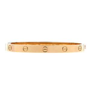 Cartier Medium Love Bracelet 18K Yellow Gold